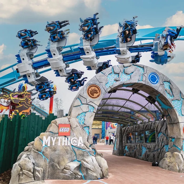 LEGOLAND Nemecko Günzburg 2026 horská dráha